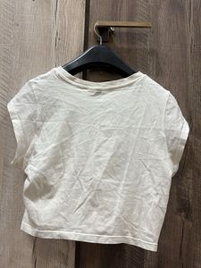 White Crop Top