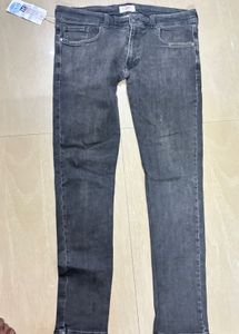Gray Denim Jeans