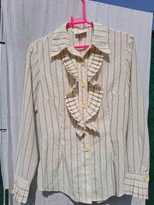 Vintage White Blouse