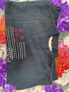Men Blue Sweater