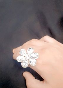 Kundan Flower Ring
