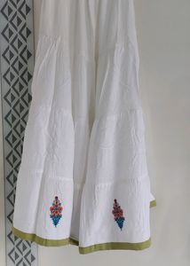 Embroidered Kurti Set