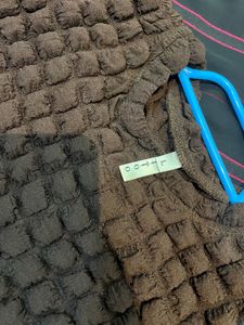 Brown Floral Sleeve Top