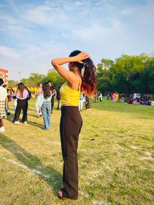 Yellow Bandana Top