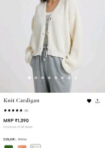 Urbanic Knit Cardigan 🤍