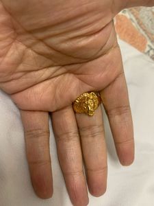 Lion Face Ring