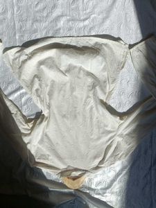 Y2K Ivory Embroidered Tunic 🤍