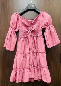 🌸Pink Smocked Dress 🌸
