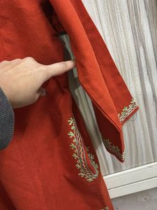 Brand New Kashmiri kurti ( firang) with pockets