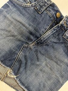 Denim Mini Skirt