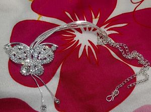 Butterfly Pendant Necklace