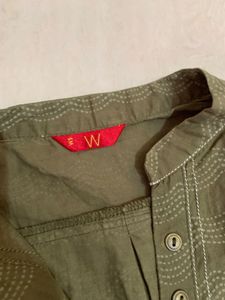 Elegant Olive Green Kurta