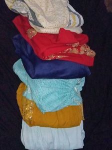 Stitch Combo 3xl  6 Heavy Suits Women Festival