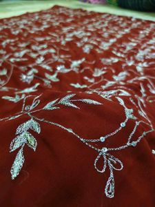 Aari Tari Zari Work Beautiful 😍 Saree