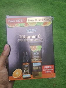 Wow Vitamin C Kit Face Wash And Faceserum Any 1