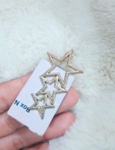 Bow Metal Hair Clips With FREE Metastar Clip