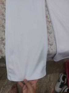 White Flared Pants