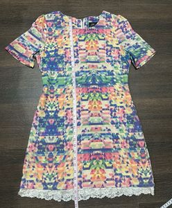 Colorful Geometric Dress