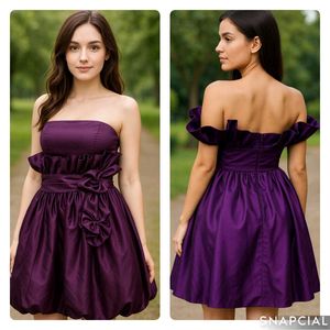 Elegant Purple Dress