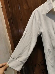 White Button-Down Shirt