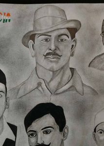 Indian Freedom Fighters Art