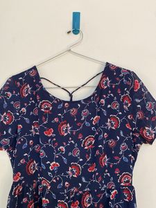 Floral Print Mini Dress