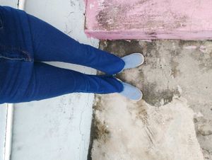 Dark Blue Denim Jeans