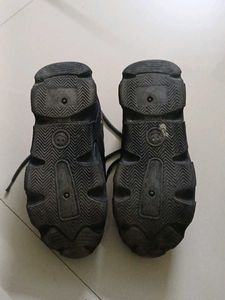 Black &amp; Grey Chunky Sneakers