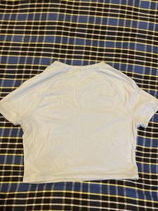 Light Blue Crop Top