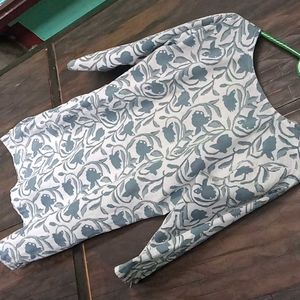 Floral Print Tunic Top