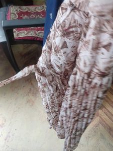 Floral Print Pleated Dress🎀