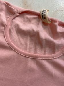Pink Puff Sleeve Top