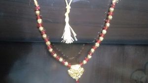 Red &amp; Gold Necklace