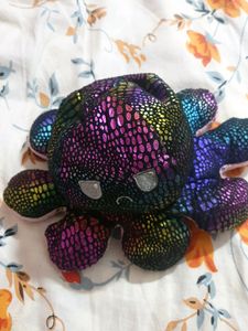 Mood Changing Holographic  Color Octopus