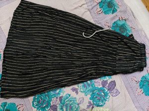 Striped Ethnic Flair Plazo