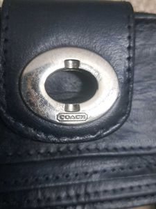 Coach Signature Turnlock Wallet