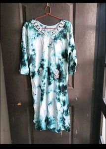 Chikankari Tie And Dye