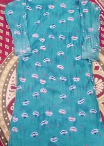Floral Print Suit For Girls.