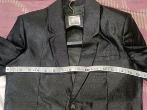 Boy Black Coat Paint New