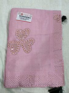Elegant Pink Saree
