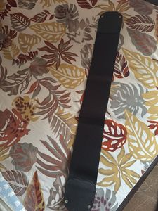 Elegant Black Designer Belt