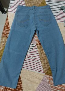 Light Blue Denim Jeans baggy unisex