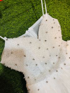 Elegant White Party gawn