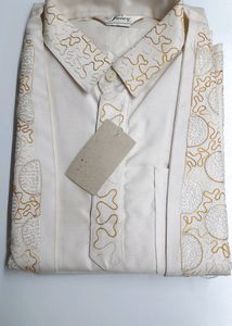 Jacket Kurta Pajama Chudidar Set (Cream)🛍