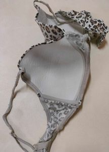 Leopard Print Bra
