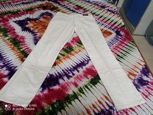 New D&#39;cot Jeans In Cream Colour, Never Used.