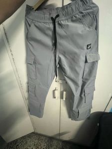 Gray Cargo Pants