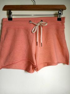 Peach Drawstring Shorts