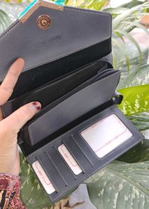 Wallet Kart Grey Clutch