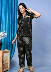 Floral Print Pajama Set